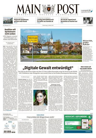 Hauptausgabe Würzburg