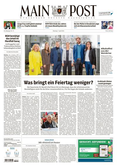 Hauptausgabe Würzburg