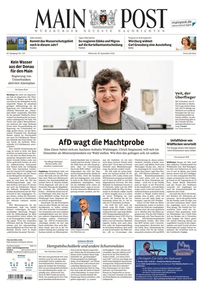 Hauptausgabe Würzburg