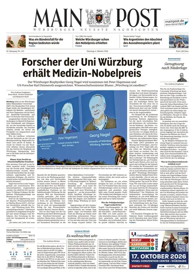 Hauptausgabe Würzburg